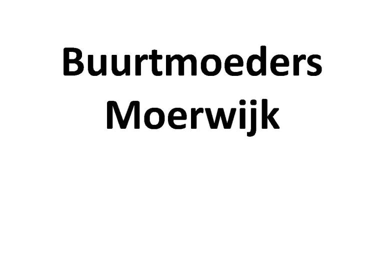 Buurtmoeders